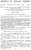 Abstract of sanitary reports  v 8 no 11 March 17 1893