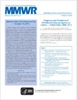 MMWR Morbidity and Mortality Weekly Report Vol 64 No 39 October 9 2015