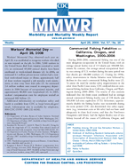 Commercial Fishing Fatalities  California Oregon and Washington 20002006