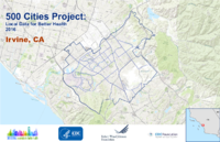 500 Cities Project Local Data for Better Health 2016 Irvine CA