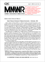 Morbidity and Mortality Weekly Report MMWR April 9 1993  Vol 42  No 13