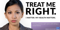 Treat me right I matter My health matters