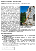 Construction Laborer Dies After Falling from Ladder