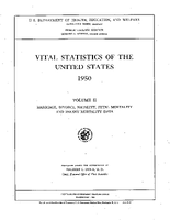 Vital Statistics of the United States 1950 Volume II