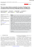 The News About Rollover Protective Structures Findings from an Analysis of News from Iowa Nebraska Kansas and Missouri
