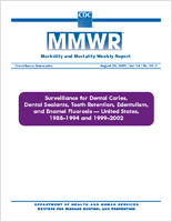 Morbidity and Mortality Weekly Report MMWR Surveillance Summaries August 2005  Vol 54  No SS3
