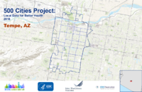 500 Cities Project Local Data for Better Health 2016 Temple AZ