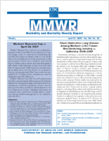 MMWR Morbidity and Mortality Weekly Report Vol 56 No 16 April 27 2007