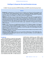 Vital Signs CarbapenemResistant Enterobacteriaceae