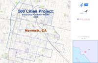 500 Cities Project Local Data for Better Health 2014 Norwalk CA