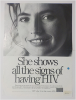 She shows all the signs of having HIV