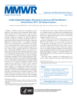 MMWR Morbidity and Mortality Weekly Report Vol 68 No 26 July 5 2019