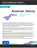 Advanced Molecular Detection AMD Investment in American Samoa
