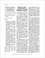MaternalFetal Transmission of Cryptococcus gattii in Harbor Porpoise