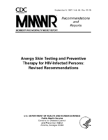 Morbidity and Mortality Weekly Report Recommendations and Reports September 5 1997  Vol 46  No RR15
