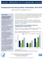 Antidepressant Use Among Adults United States 20152018