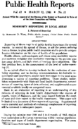 Public health reports  v 63 no 11 March 12 1948
