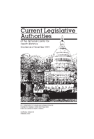 Current legislative authorities of the National Center for Health Statistics enacted as of December 1999