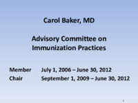 Carol Baker MD