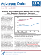 National Hospital Ambulatory Medical Care Survey 2004 Outpatient Department Summary