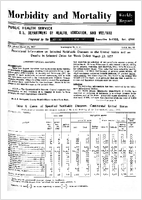 Morbidity and Mortality Weekly Report Vol 6 No 12 for Release March 29 1957