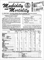 Morbidity and Mortality Weekly Report Vol 24 No 40 week ending October 4 1975