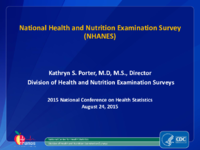 National Health and Nutrition Examination Survey NHANES May 2021