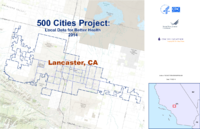 500 Cities Project Local Data for Better Health 2014 Lancaster CA