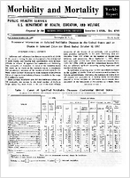 Morbidity and Mortality Weekly Report For release October 25 1957 Vol 6 No 42