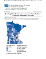 Tracking Clinic Performance to Improve Vascular Care Minnesota Department of Health