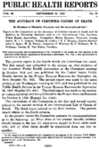 Weekly Reports for SEPTEMBER 13 1935