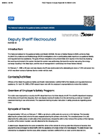 Deputy Sheriff Electrocuted FACE 8819