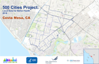 500 Cities Project Local Data for Better Health 2016 Costa Mesa CA