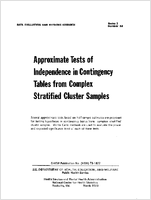 Approximate Tests of Independence in Contingency Tables from Complex Stratified Cluster Samples