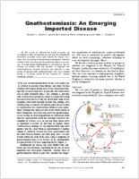 Gnathostomiasis An Emerging Imported Disease