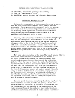 Guided propagation of radio waves