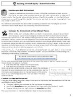 Focusing on health equity  student instructions