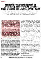 Molecular Characterization of Circulating Yellow Fever Viruses from Outbreak in Ghana 20212022