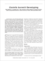 Coxiella burnetii Genotyping