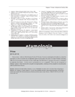 Etymologia Prion