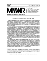 Morbidity and Mortality Weekly Report MMWR July 7 1995  Vol 44  No 26
