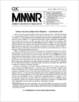 MMWR Morbidity and Mortality Weekly Report Vol 47 No 12 January 15 1993