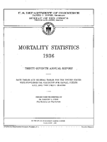 Mortality Statistics 1936
