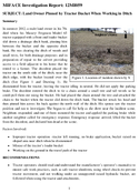 Land Owner Pinned by Tractor Bucket When Working in Ditch