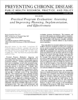 Practical Program Evaluation Assessing and Improving Planning Implementation and Effectiveness