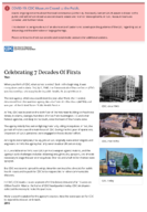 Celebrating 7 decades of firsts