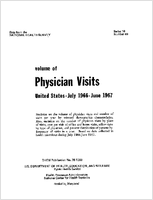 Volume of physician visits United States July 1966June 1967