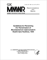 Morbidity and Mortality Weekly Report Recommendations and Reports October 28 1994  Vol 43  No RR13