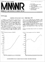 MMWR Morbidity and Mortality Weekly Report January 7 1977  Vol 26  No 1