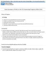 Data Summary of HAIs in the US Assessing Progress 20062016
